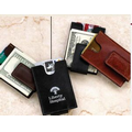 Aniline Glazed Calfskin Deluxe Magnetic Money Clip